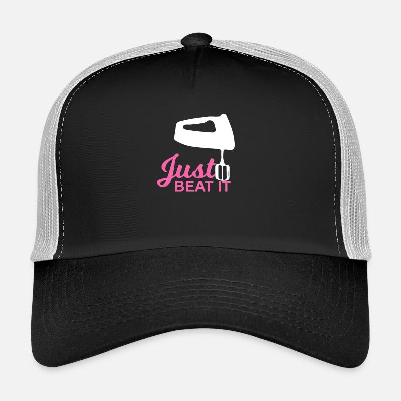Einfach nur schlagen! - Geschenk - Trucker Cap - Schwarz/Steingrau