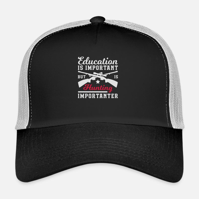 Hunting Is Importanter Trucker Cap