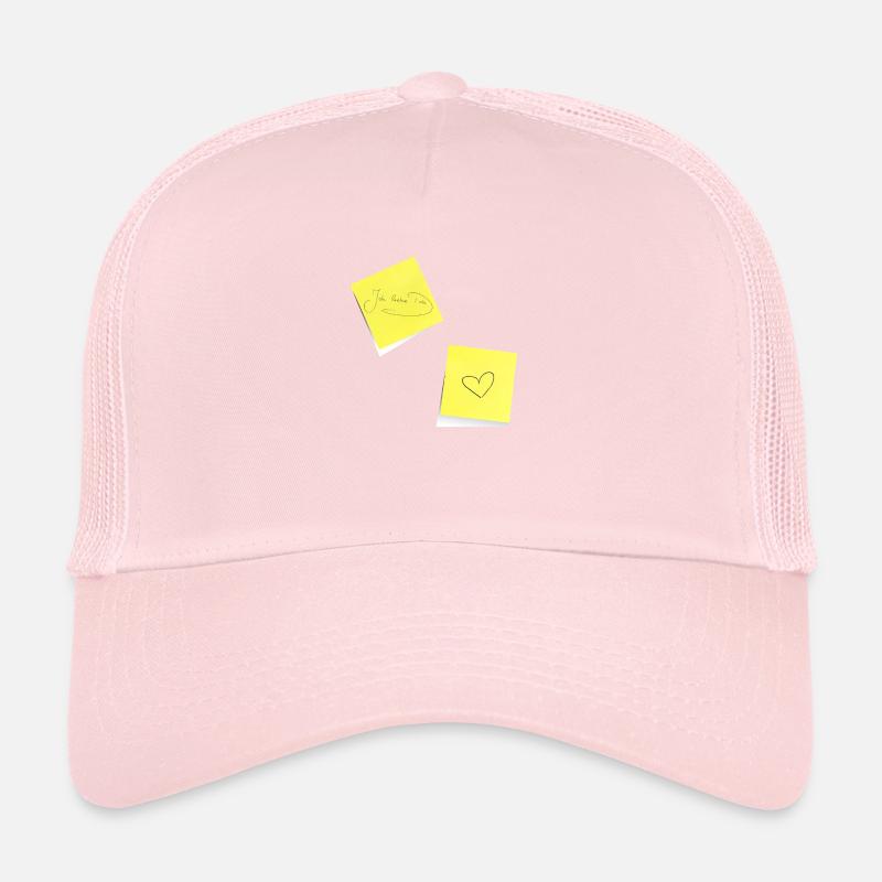 je t’aime , Note, Adhésifs, Note Casquette trucker 
