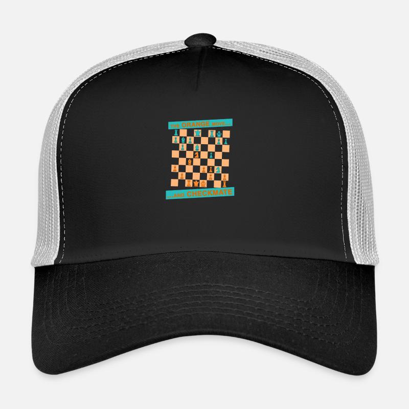 Die ORANGE Bewegung ... und CHECKMATE - Griechisch Trucker Cap