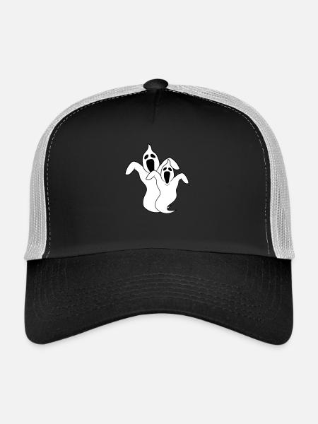 Conception d' de famille - Casquette trucker  - noir/gris pierre - Devant