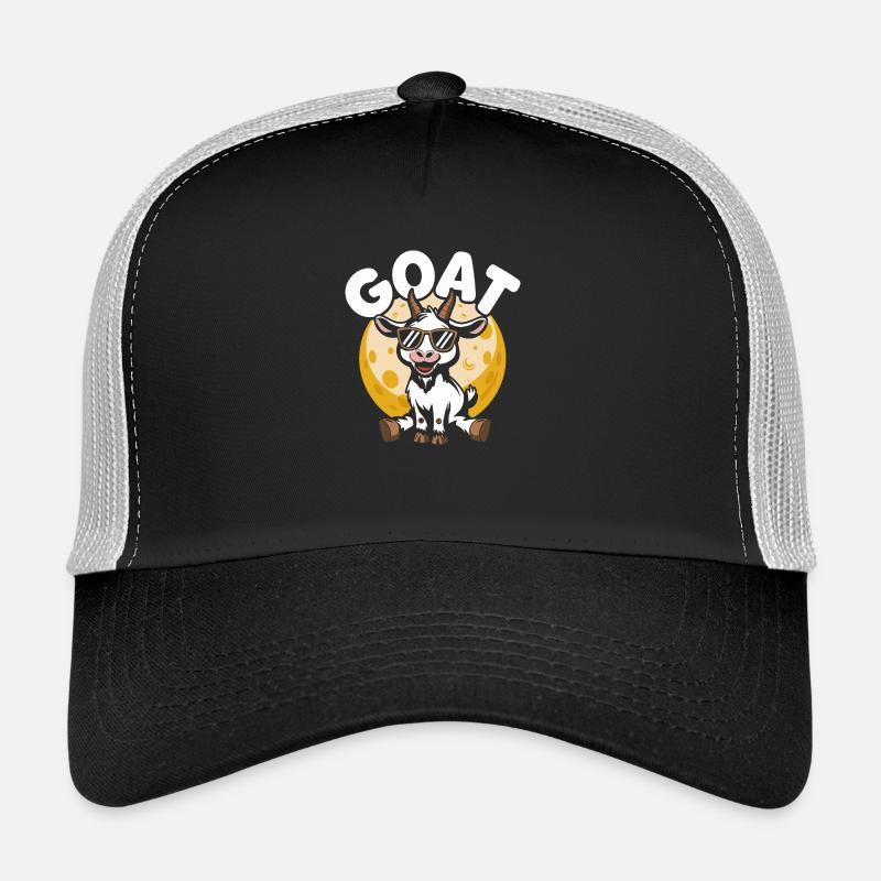 I'm the GOAT - Trucker Cap - black/stone grey