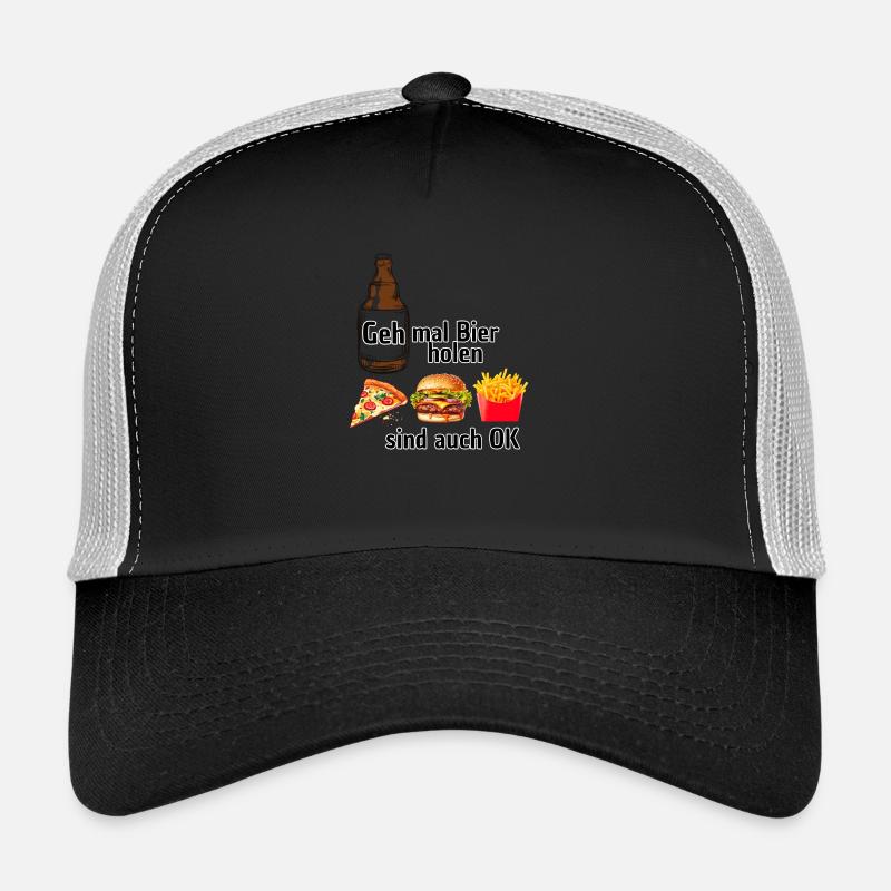 Geh mal Bier holen Shirt Trucker Cap