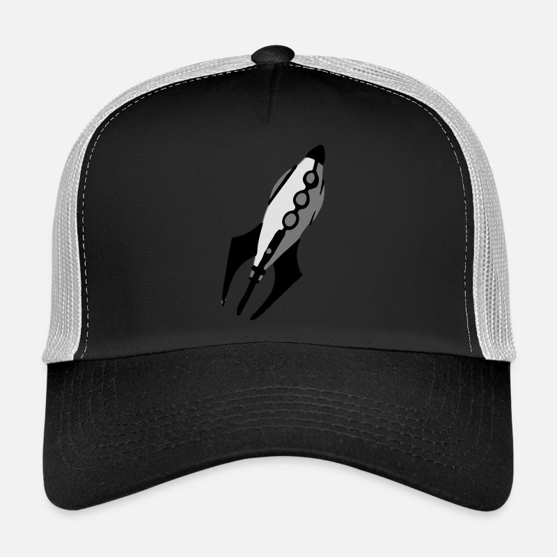 Space Ship Trucker Cap