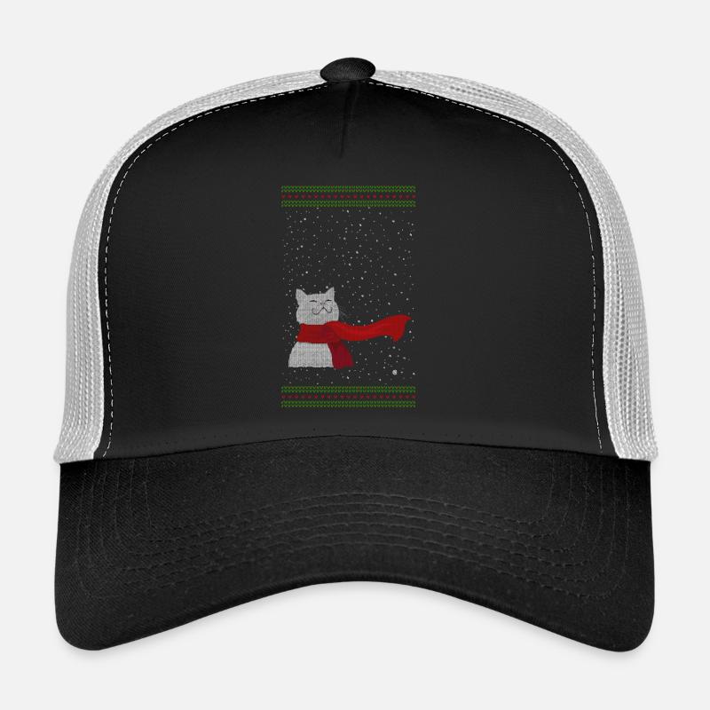 Strickkätzchen (weiß) Trucker Cap