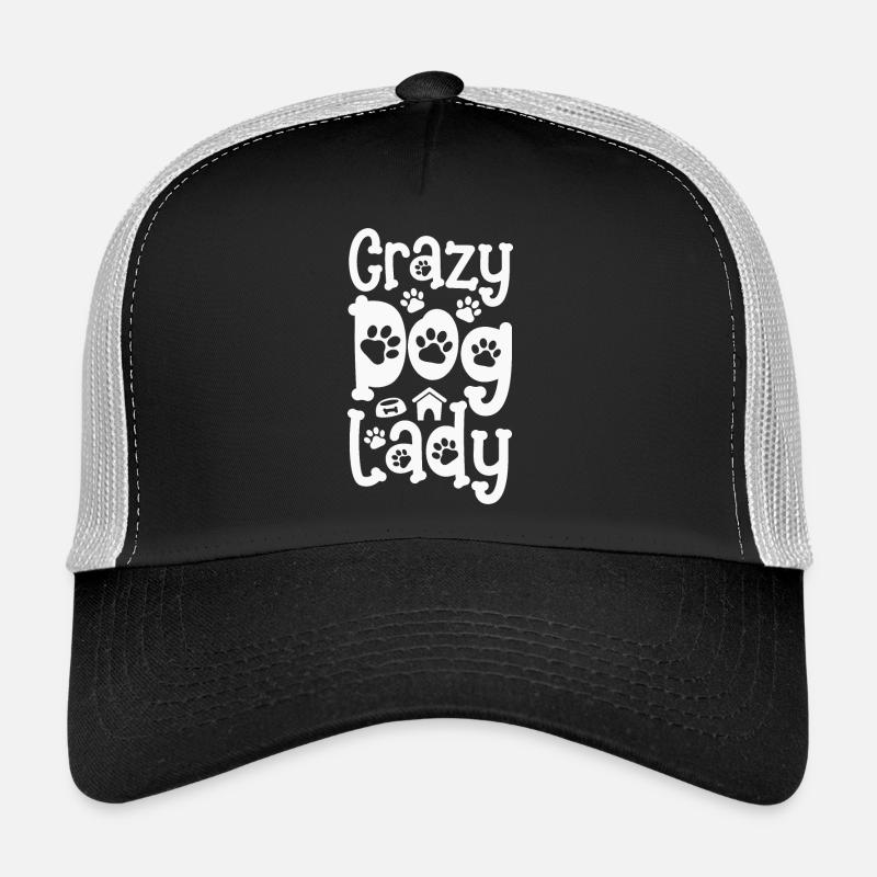 Hund Hunde - Trucker Cap - Schwarz/Steingrau