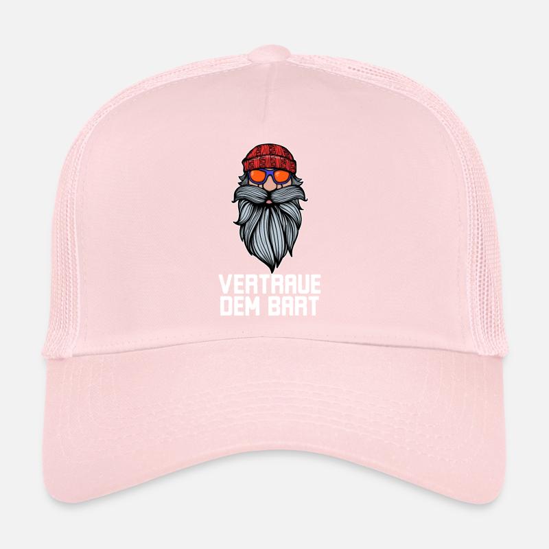 Humoristique Barbe Barbe Barbe Déclaration Barbe Coiffure Casquette trucker 