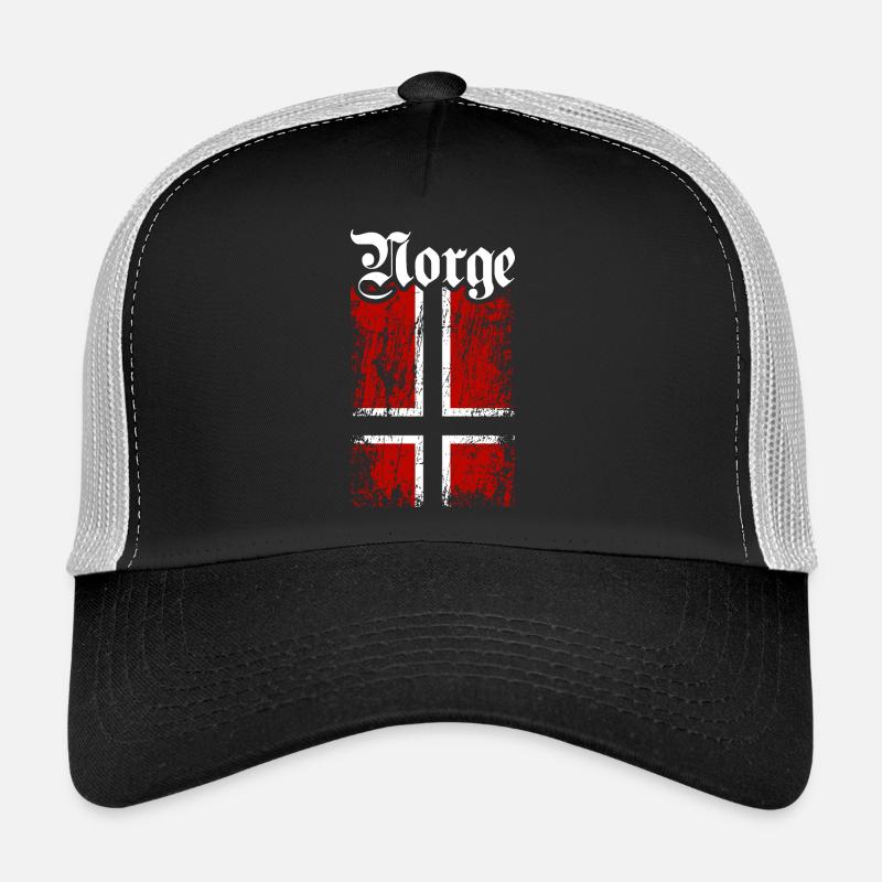 Norge | Norway with Norwegian flag Trucker Cap