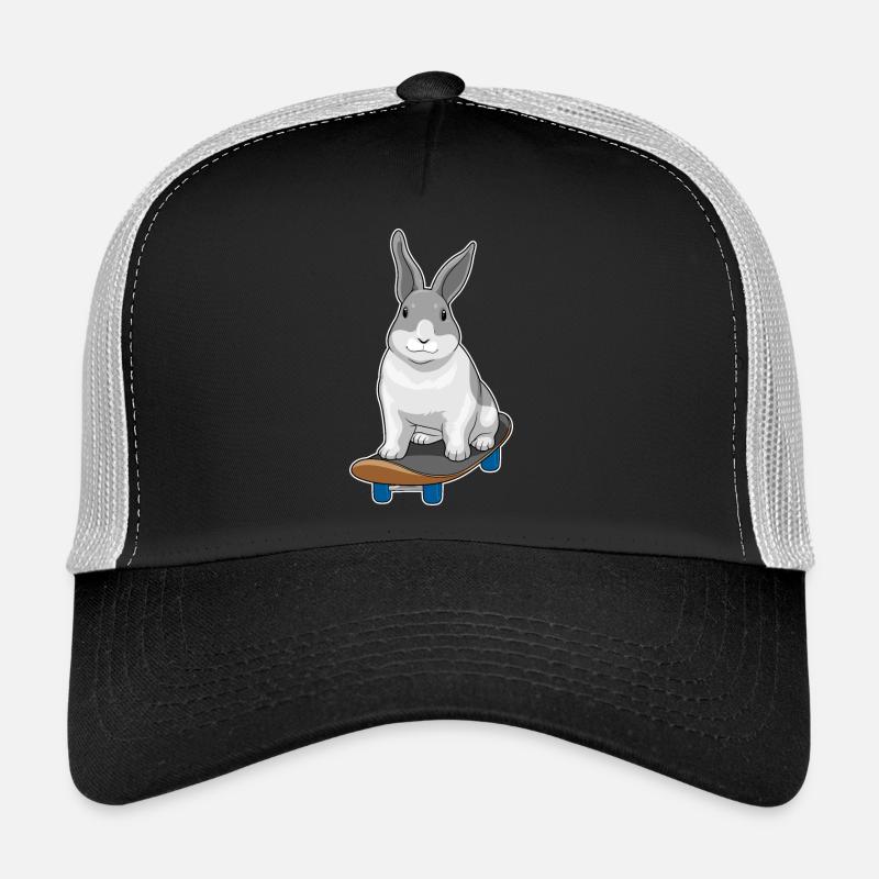 Rabbit Skater Skateboard Casquette trucker 