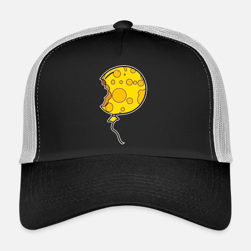 Cheese Balloon Balloon Motif Trucker Cap