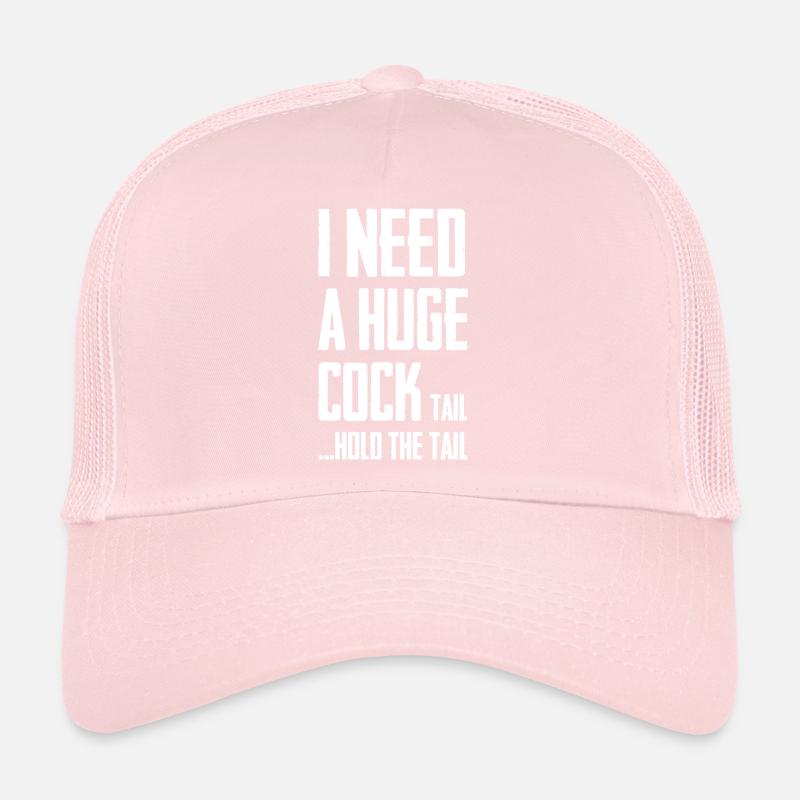 J’ai besoin d’une énorme queue de bite pour tenir la queue Casquette trucker 