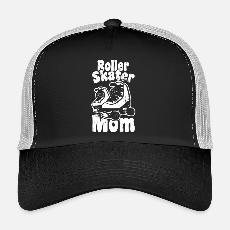 Roller Skater Mutter - Trucker Cap - Schwarz/Steingrau