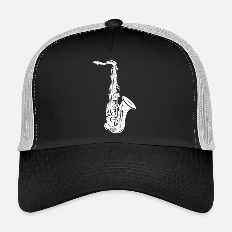 Saxophon Skizze Trucker Cap
