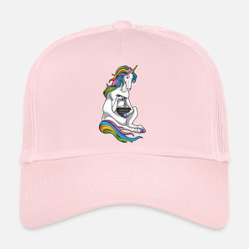 Cuisson de ramen de chef licorne Casquette trucker 
