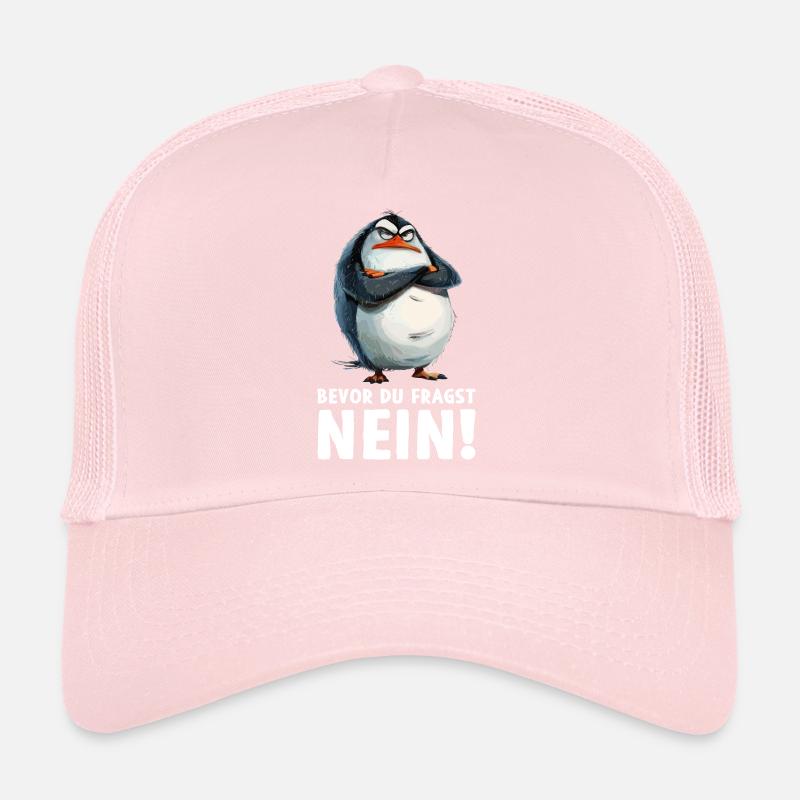 pingouin oiseau poussin avant de demander non Casquette trucker 