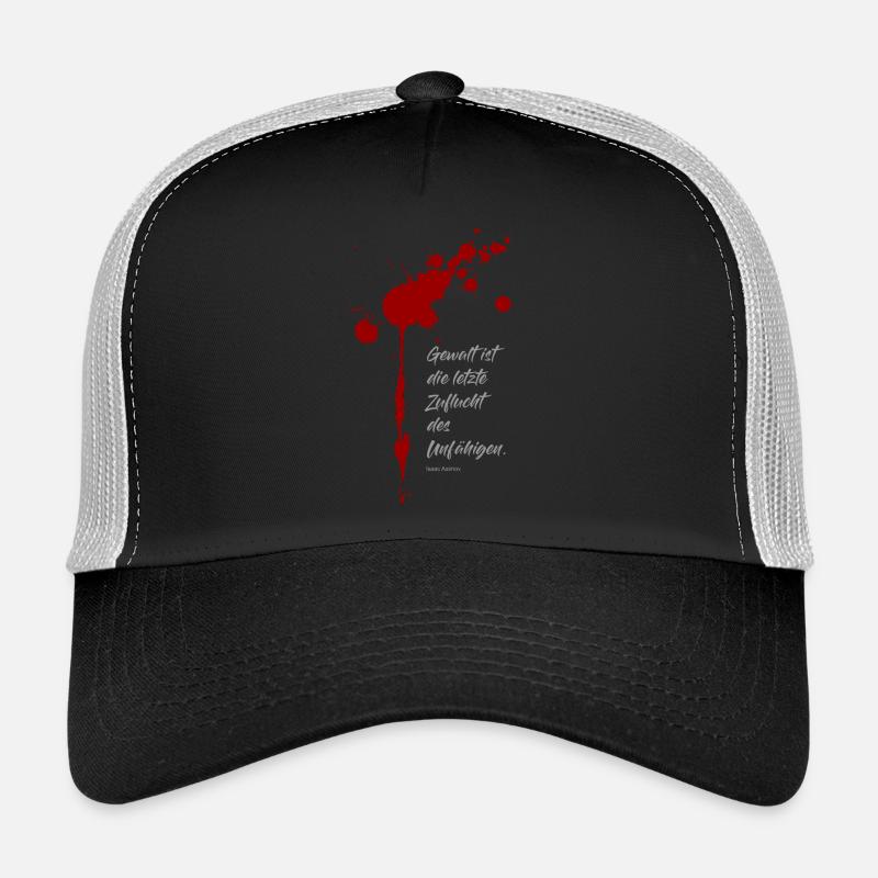gegen gewalt Trucker Cap