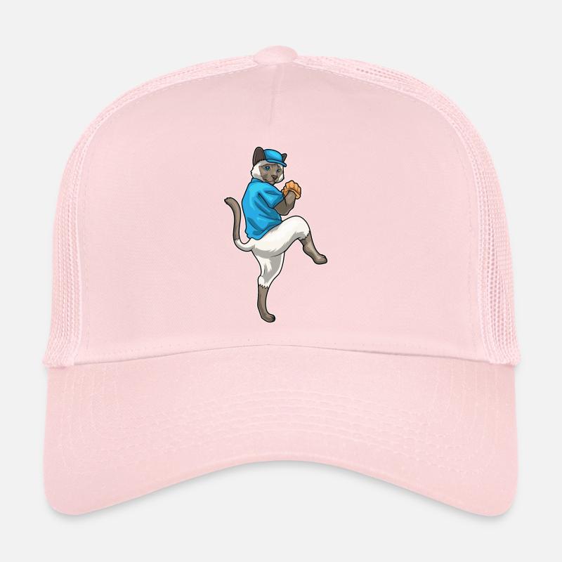 Gant de baseball Siamese Cat Casquette trucker 