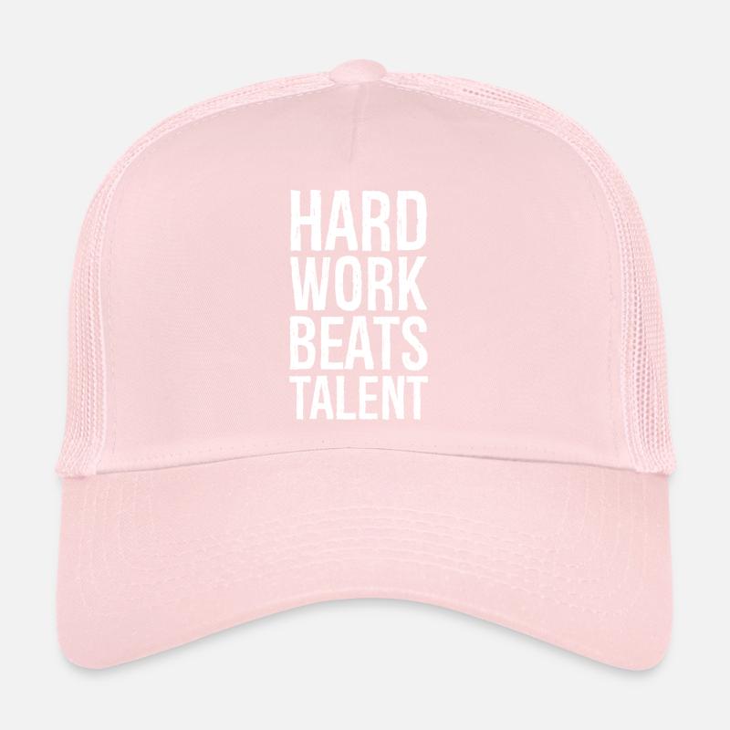 Hard Work Beats Talent Trucker Cap
