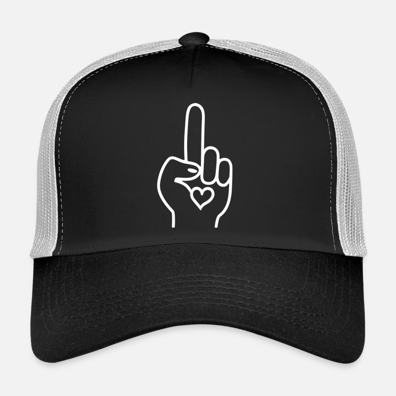 Amour Geste Main Art Casquette trucker 