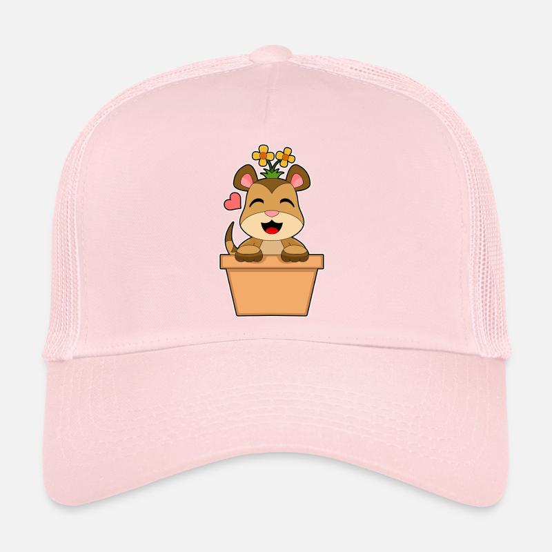 Fleur de suricate Casquette trucker 