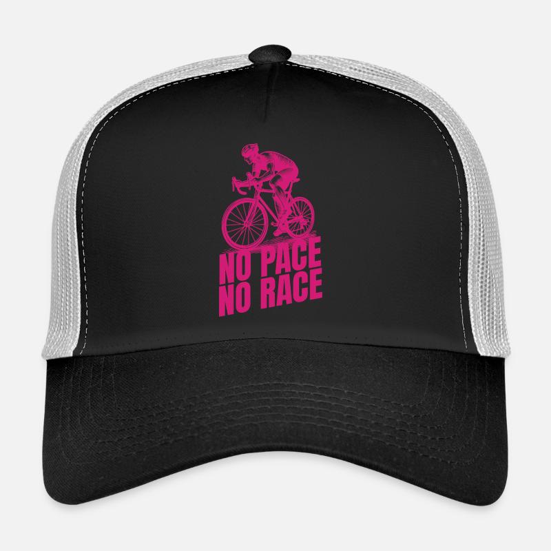 no pace no race Trucker Cap