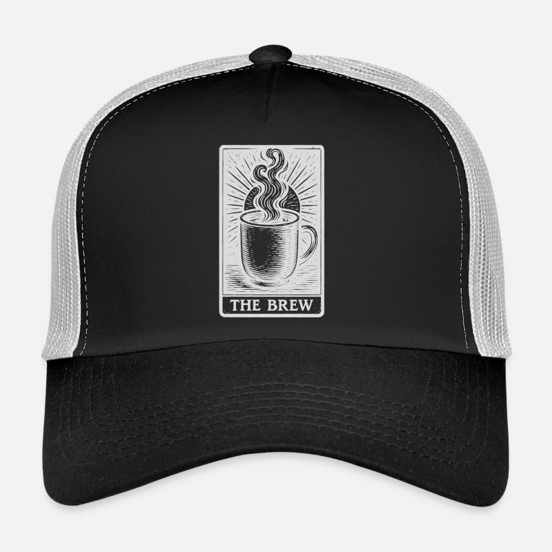 La carte de tarot Brew – Art de la divination du café Casquette trucker 