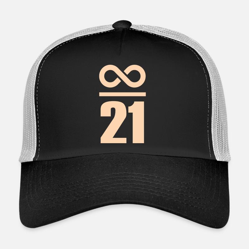 Infinite by 21 million Bitcoin Infinity Trucker Cap
