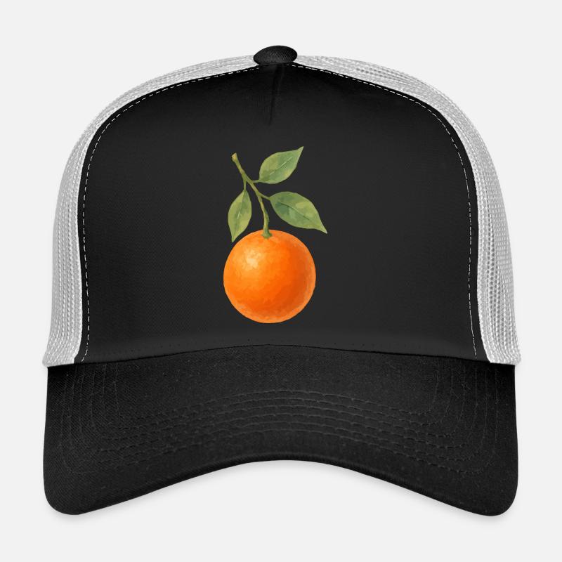 orange Trucker Cap