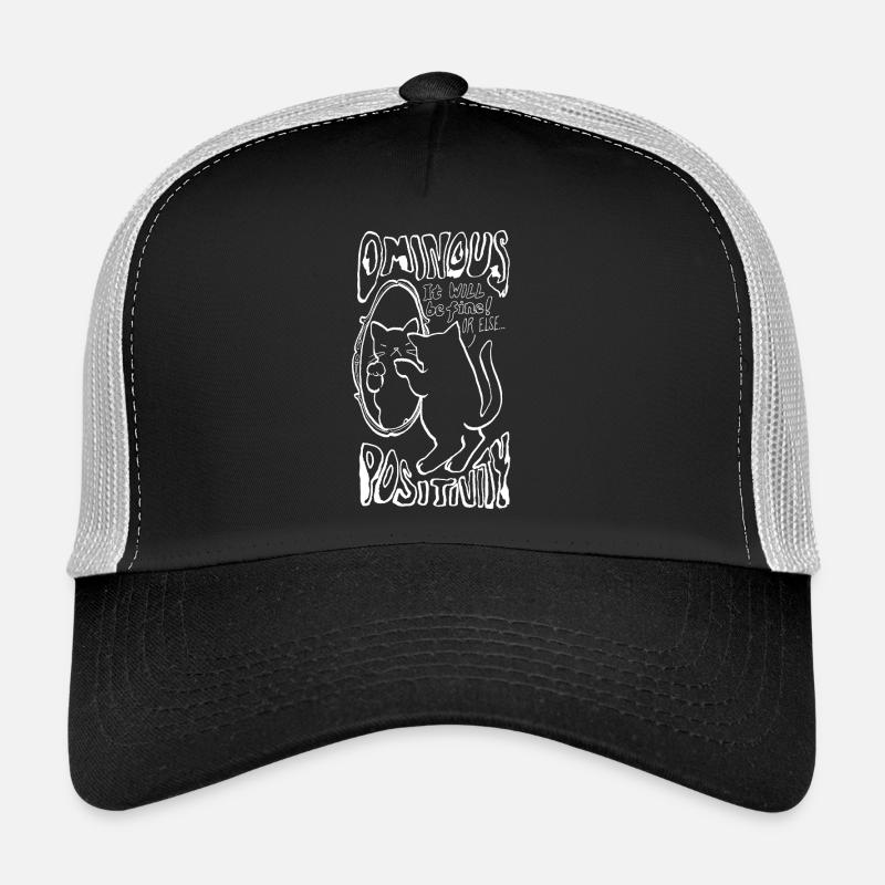 POSITIVITÉ OMINEUSE Casquette trucker 