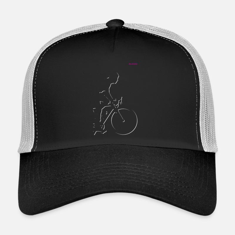 cyclist - Trucker Cap - black/stone grey