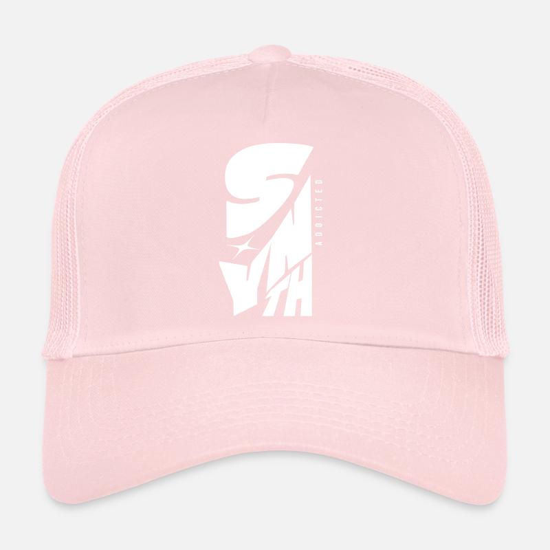 Synth Addicted Synthesizer Modular Trucker Cap