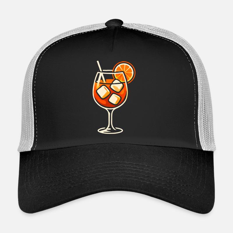 Apéritif Aperoliker Party Spritz Idée cadeau Casquette trucker 