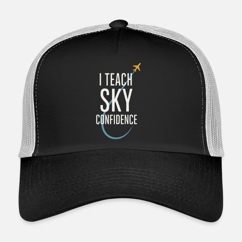 Instructeur de vol Cfi Pilote Instructeur d’aviation Casquette trucker 