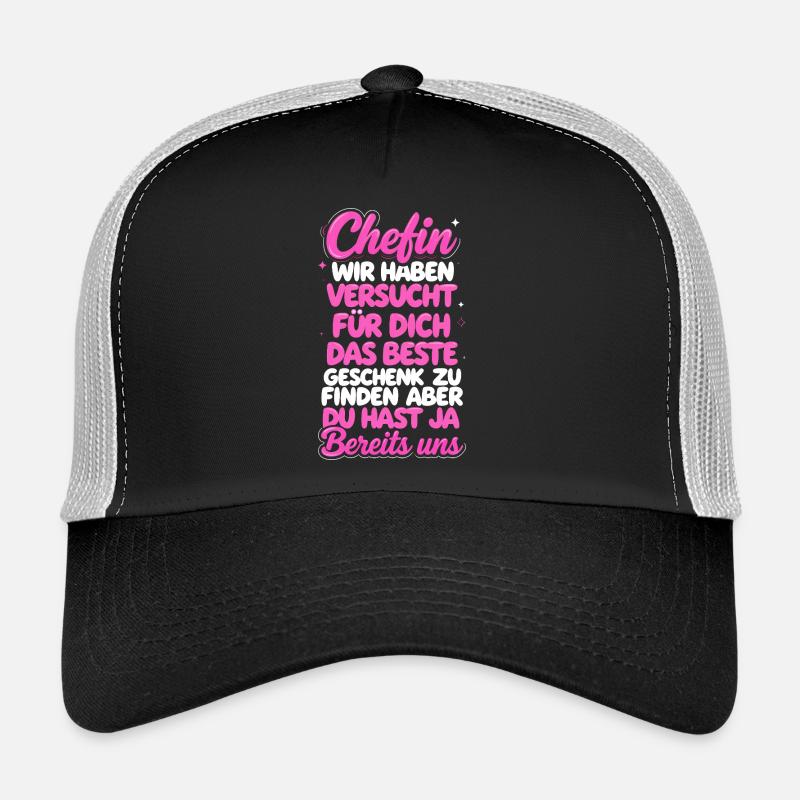 Patron que nous avons essayé de trouver Casquette trucker 