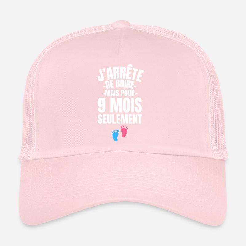 Drôle Annonce Grossesse - Humour Future Maman 2026 Casquette trucker 