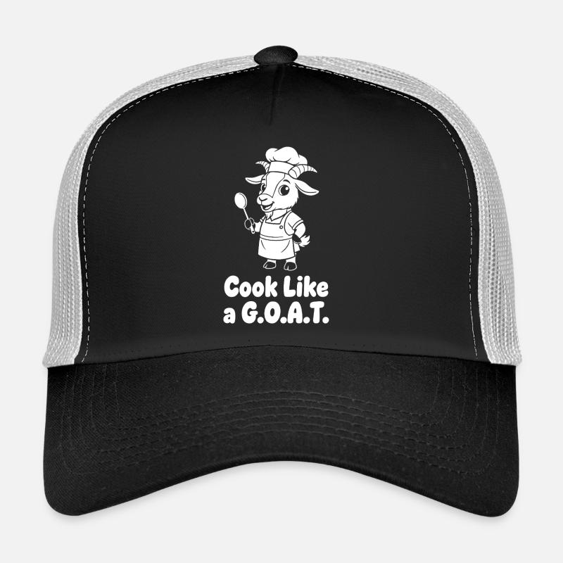 GOAT Chef Motif Trucker Cap