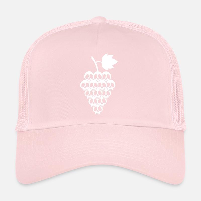 Crânes de raisins blancs Casquette trucker