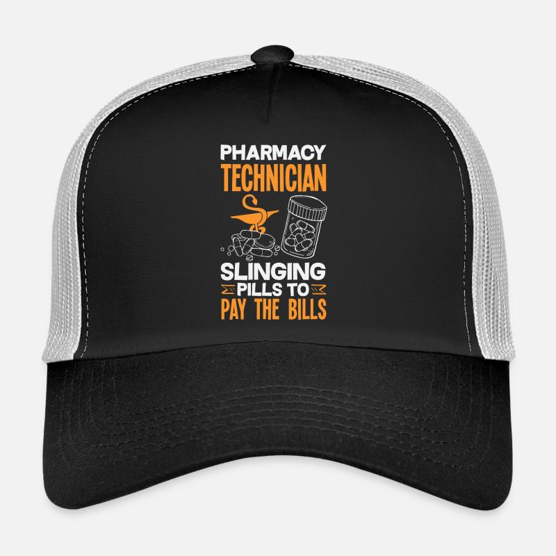 Pharmacien Technicien Pharmaceutique Casquette trucker 