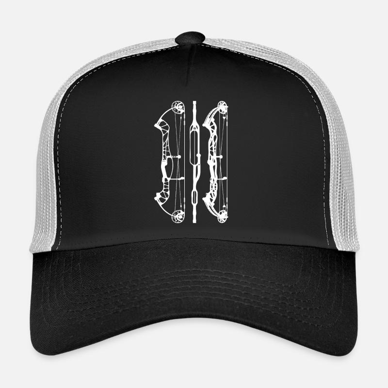 HoytConceptX_PlansW - Trucker Cap - Schwarz/Steingrau