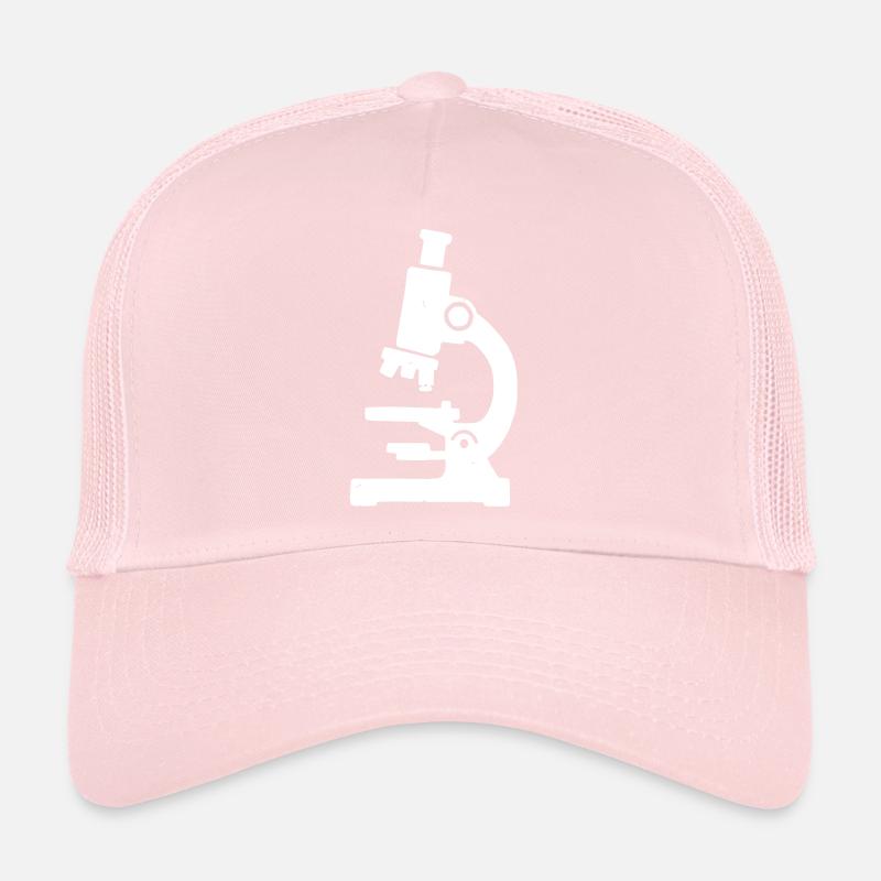 Microscope Stamp Texture Trucker Cap