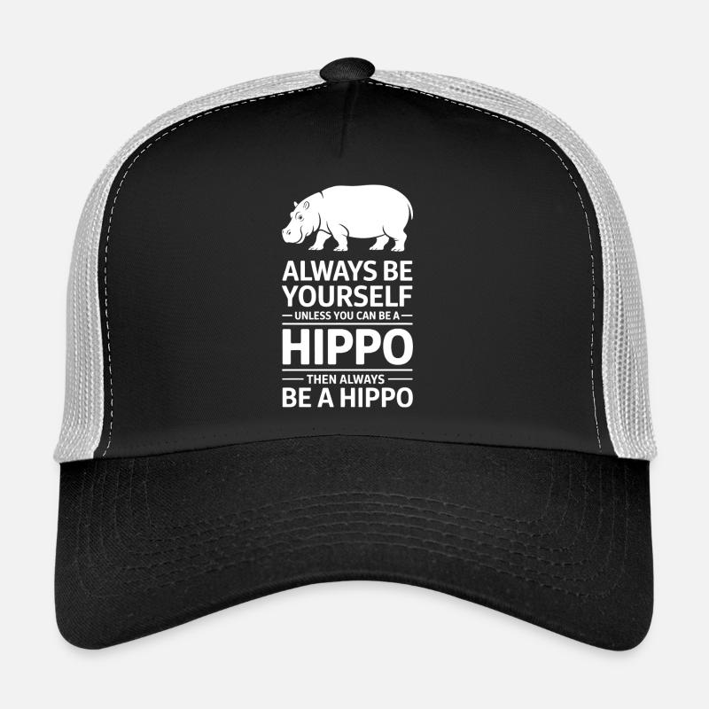 Nilpferd Sprüche Flusspferd Witz Nilpferd Geschenk Trucker Cap