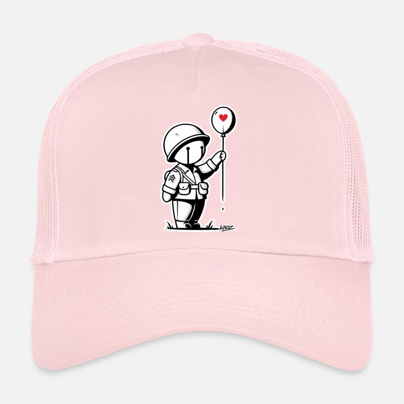 Loving Tiny Soldier Balloon Trucker Cap