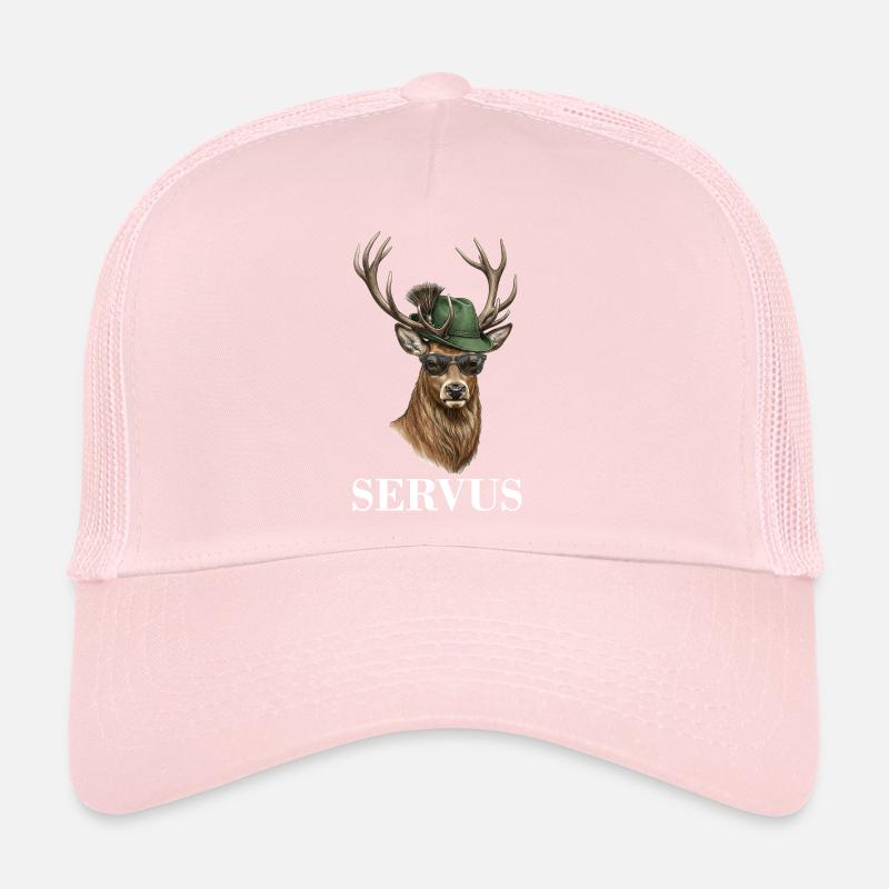 Cerf-de-cerf servus Casquette trucker 