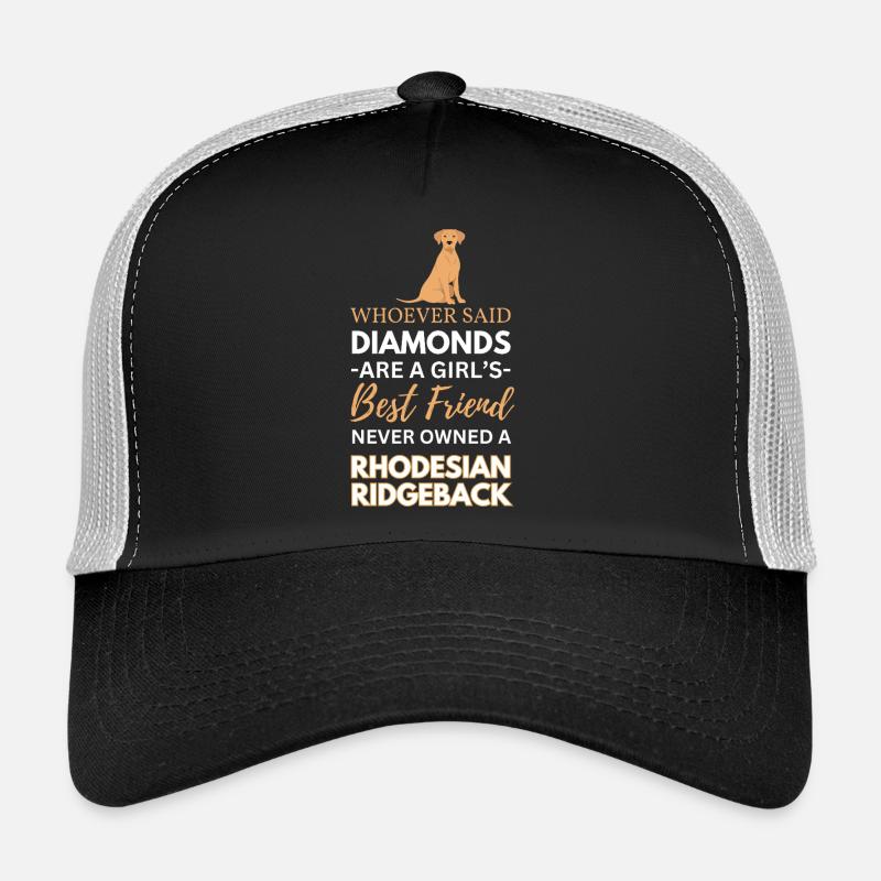 Meilleur Chien Ami Rhodesian Ridgeback Casquette trucker 