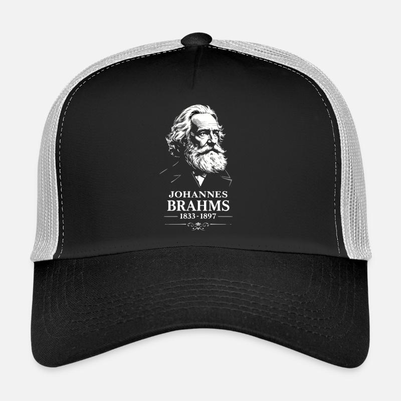 Johannes Brahms Komponist Dirigent Pianist Trucker Cap