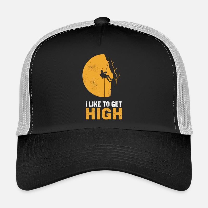 Mondschein-Kletterer Silhouette Trucker Cap