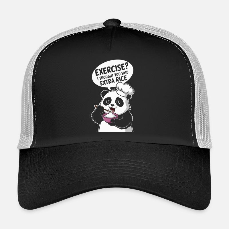 Panda Chef Riz Extra Casquette trucker 