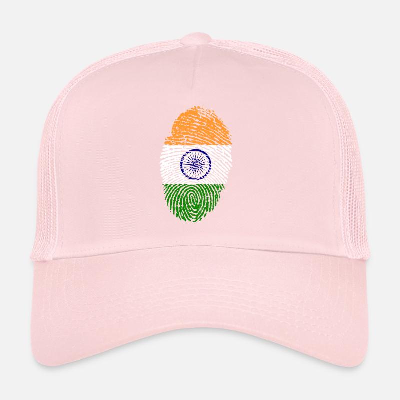 Empreintes digitales - Inde Casquette trucker 