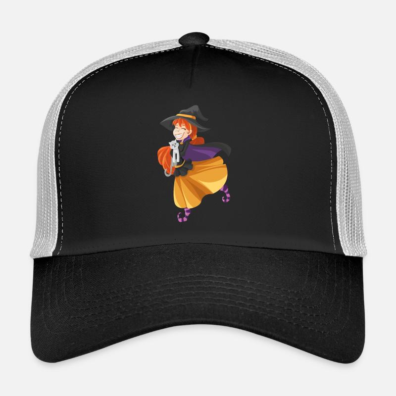 Hallowee n70 - Trucker Cap - black/stone grey