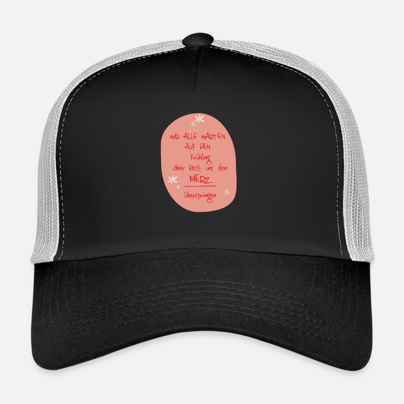 Frühling Merz - Trucker Cap - Schwarz/Steingrau